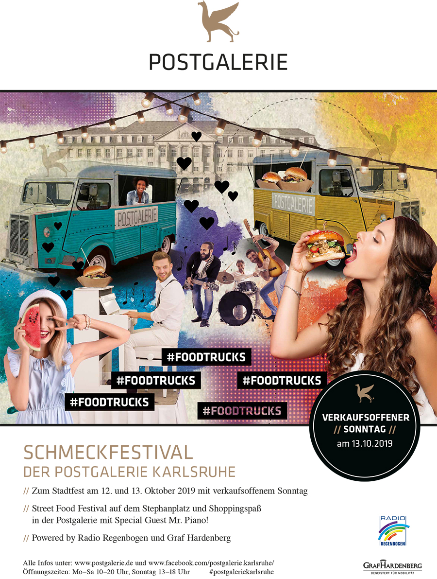 Schmeckfestival der Postgalerie Karlsruhe